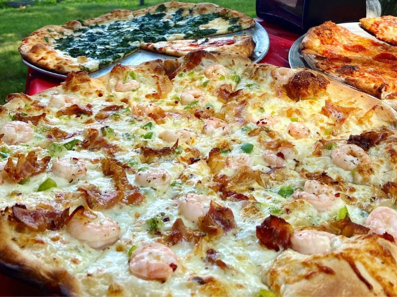 Zuppardi's Spicy Shrimp Casino pizza packs both heat and flavor.