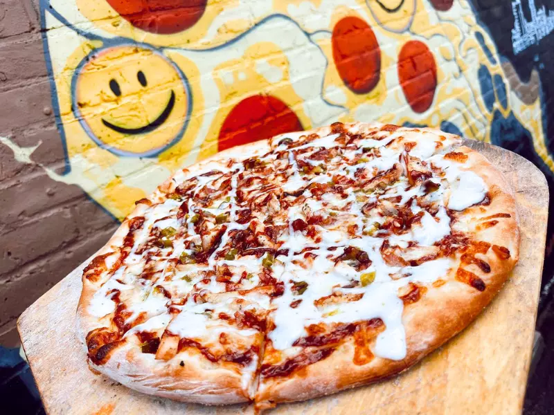 Wonder Bar's Ranchero Pizza is truly special.